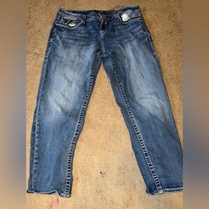 Vigoss Chelsea Boyfriend Capri Jeans